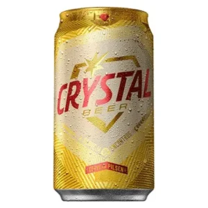 CRYSTAL BEER LATA 350ML